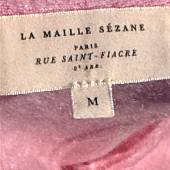 NWOT! Sézane Marie Cardigan in Candy Pink - Picture 3 of 5